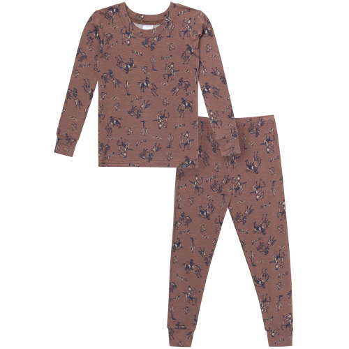 Modern Moments by Gerber Neutral Viscose 2-Piece Pajama Set, Sizes 12 Months - 5T