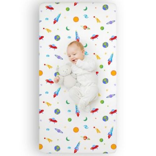 Wildkin Microfiber Fitted Crib Sheet - Baby