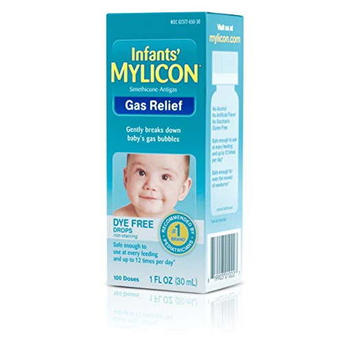 Mylicon Gas Relief Drops for Infants and Babies, Dye Free Formula, 1 Fluid Ounce - Walmart.ca
