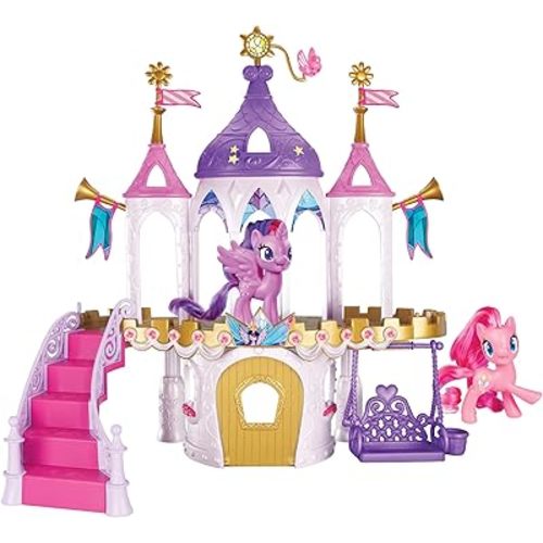 My Little Pony Friendship Castle Playset Including Twilight Sparkle and Pinkie Pie Figures (Amazon Exclusive)
