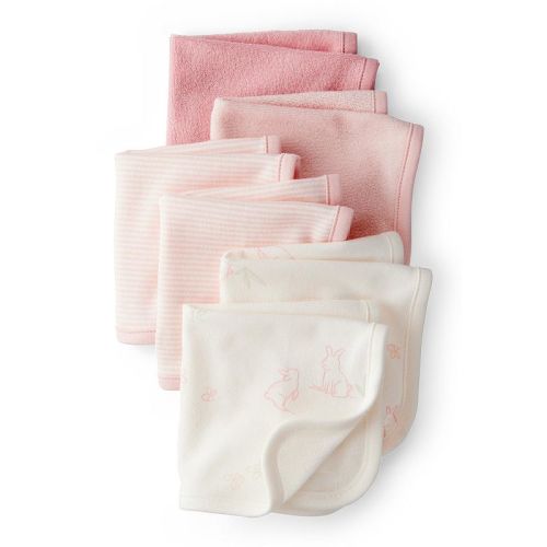 Baby Girl Carter's 6-pc. Soft Cotton Washcloth Set