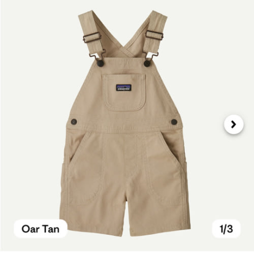 Patagonia Baby Stand Up® Shortalls