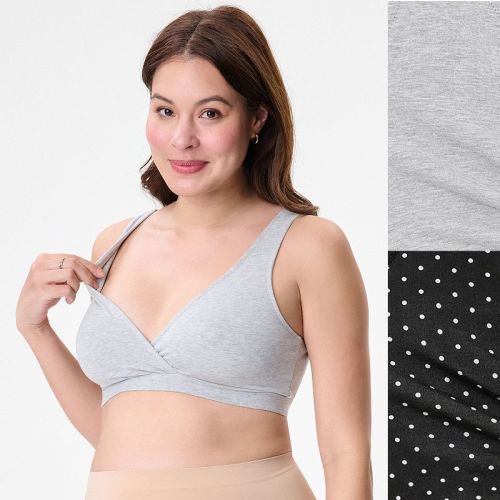 Women's Motherhood® Maternity Wrap Nursing Bra 2 Pack 92016