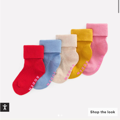 Baby 5-pack Socks-Multi | Boden USA