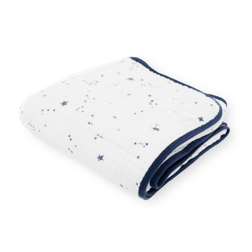 Original Cotton Muslin Quilt - Shooting Stars