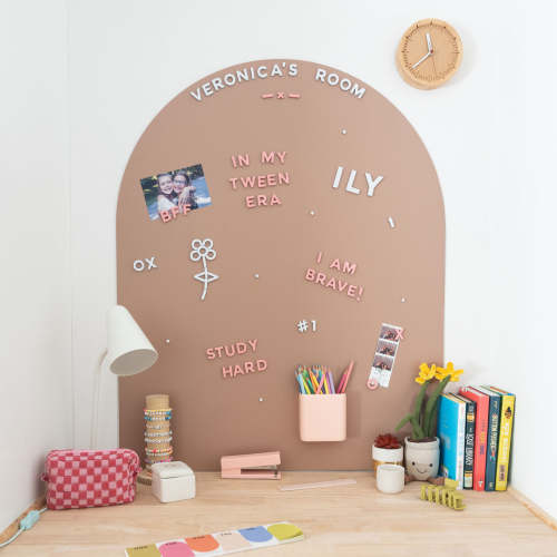 Arch Magnetic Wall Decal in Maple Latte – The Type Set Co.