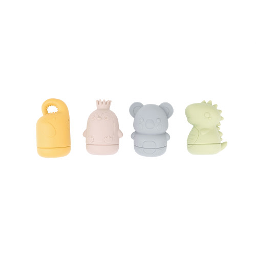 Bambola The Label Squeezy Silicone Bath Toys -Set of 4