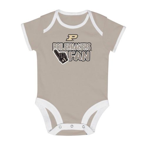 NCAA Purdue Boilermakers Infant 2pk Bodysuit - 6-9M