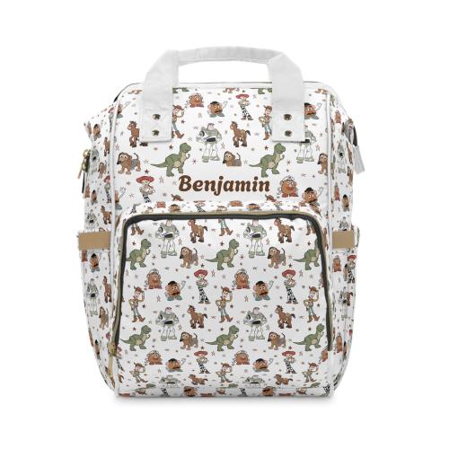 Toy Story Backpack Diaper Bag |Toy Story Diaper Bag | Boys Baby Shower Gift|Boy Nappy Bag Custom Diaper Bag Personalized Name Baby Backpack