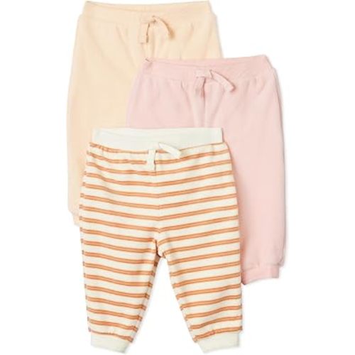 Amazon Essentials Unisex Toddlers' Fleece Joggers, Pack of 3