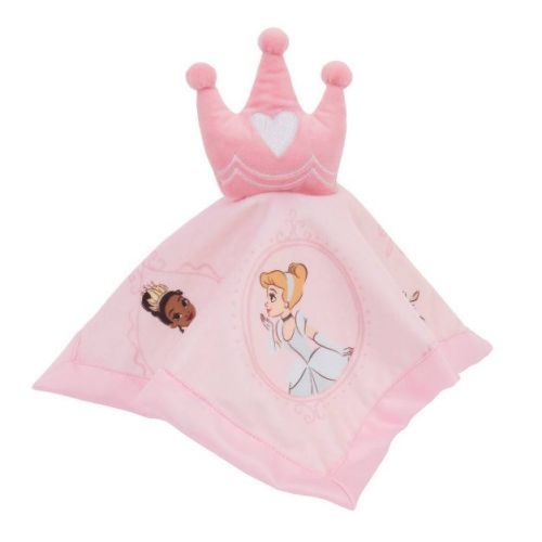 NoJo Disney Princess Dreams in Bloom Security Blanket: Classic Patterns, 12 x 12 Inches, 1-Pack
