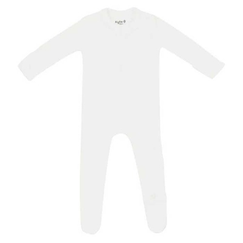 Ribbed Zippered Footie