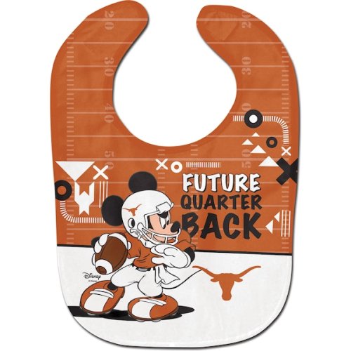 WinCraft Texas Longhorns Disney Mickey All Pro Baby Bib