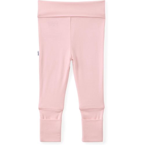 Little Sleepies Newborn Leggings for Girls & Boys, Soft Viscose from Bamboo Leggings w/Fold Over Leg Cuffs, Baby Pants