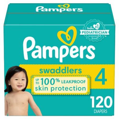 Pampers Swaddlers Active Baby Diapers - (select Size And Count)