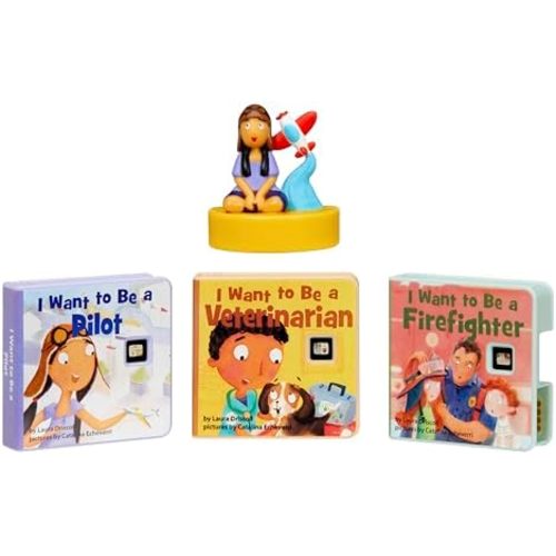 Little Tikes® Story Dream I Want to Be: Dream Big Collection, Storytime, Books, Audio Play Character, Gift and Toy for Toddlers and Kids Girls Boys Ages 3+ Years