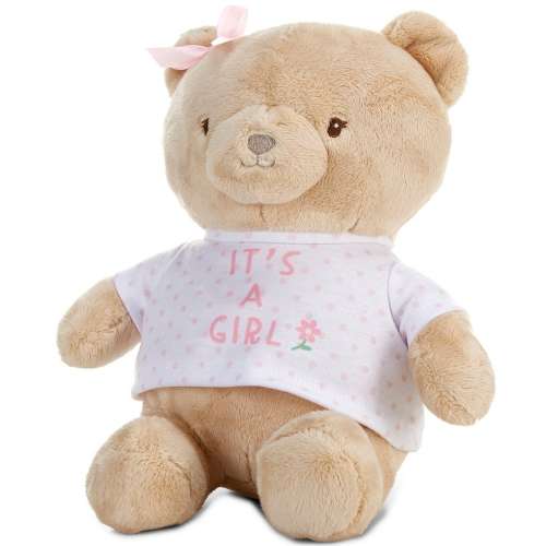 Little Me It's A Girl Plush Bear