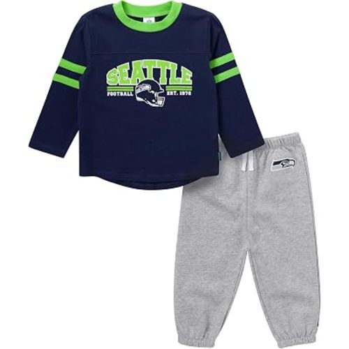 Gerber NFL unisex-baby Nfl Team Shirt and Sweatpants Set