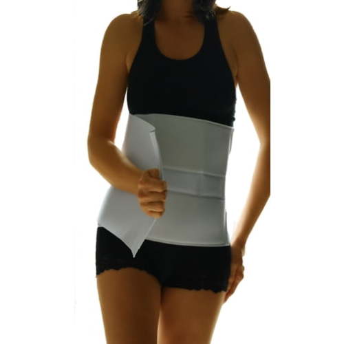 Alpha Medical Abdominal Binder: Postpartum Wrap & Stomach Support for Men and Women - Surgical, Hernia, and Bariatric Binder for Post-Surgery Recovery & Tummy Tuck Support (8" Width XX-Large Length)