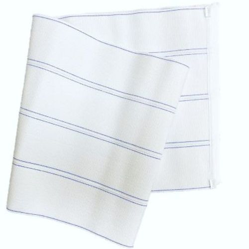 Dealmed Abdominal Binder, Compression Wrap Support for Lower Waist, 4 Panel, 12", Small, 30" - 45", White (Pack of 1)