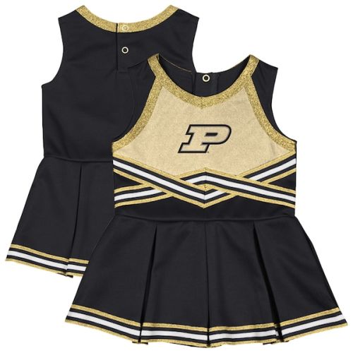 Purdue Boilermakers Colosseum Girls Infant Lollipop Park Cheer Dress - Black
