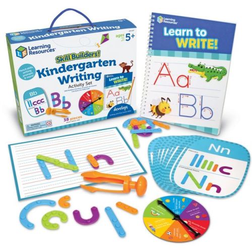 Learning Resources Skill Builders! Kindergarten Writing Activity Set: Reading & Writing Educational Kit for Kindergarteners