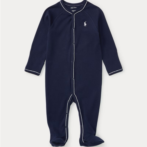 Cotton Jersey Footed Coverall | One-Pieces Baby | Ralph Lauren
