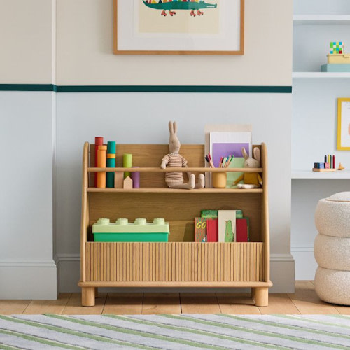 West Elm Kids Elora Toy Dump w/ Bookrack