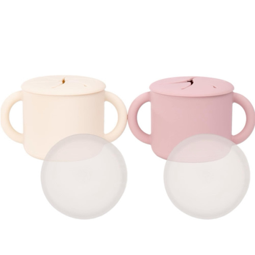 WeeSprout Snack Containers, Set of 2 Snack Catchers
