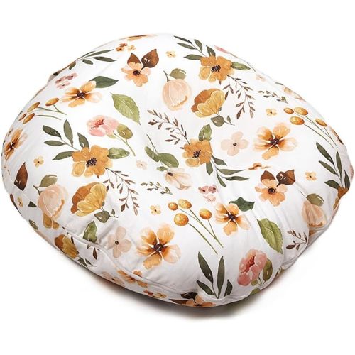 EFELIM Nest Pillow with Cotton Cover, Cartoon Lounger Pillow Portable Lightweight Lounger Floor Seat for Home Travel (Yellow)