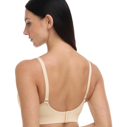 GXXGE Nursing Bra Support Pumping Bra Hands Free All in One Maternity Bra Comfortable Breast No Pad Pumps Bra