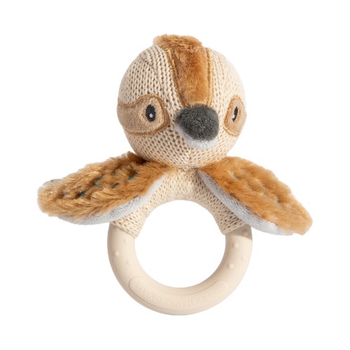 Living Textiles Australiana Ring Rattle Kenny The Kookaburra
