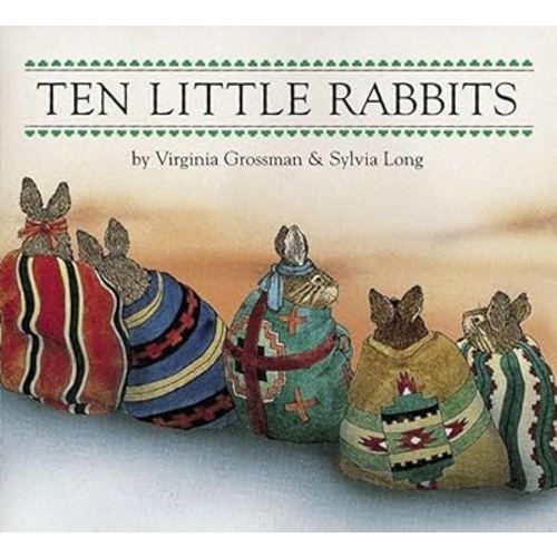 Ten Little Rabbits Board Book (Sylvia Long)