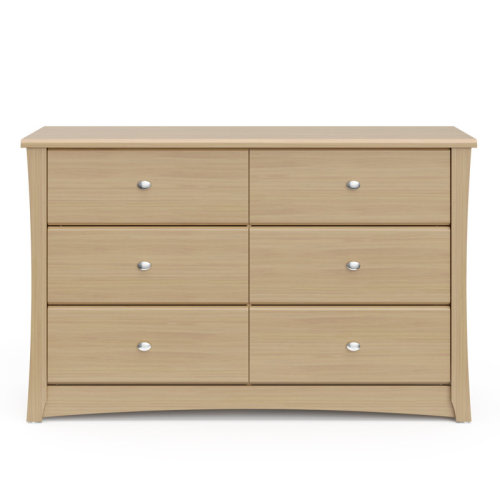 Storkcraft Crescent 6 Drawer Double Dresser & Reviews | Wayfair