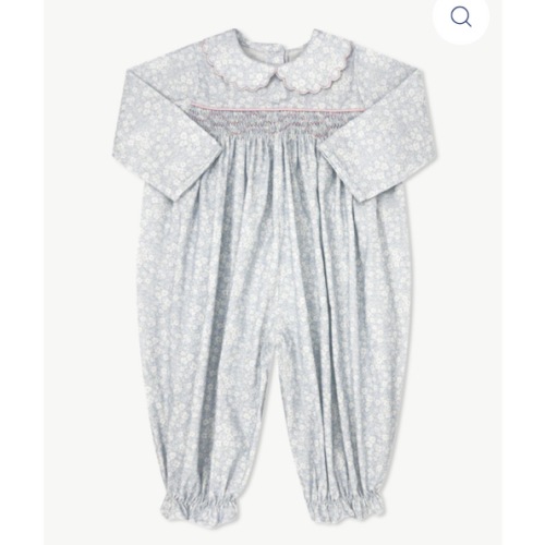 Marcie Romper Long Sleeve - Snow Kissed Floral