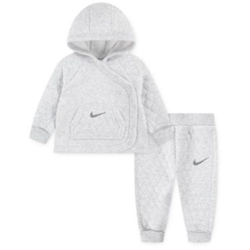 Baby Boys or Baby Girls 2-Piece Hooded Jacket and Pants Set