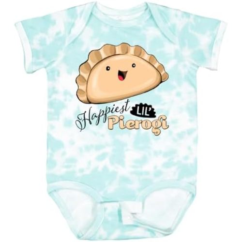inktastic Happiest Lil' Pierogi Baby Bodysuit