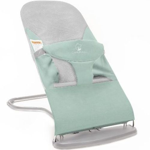 ComfyBumpy Portable Baby Bouncer – Versatile Bouncer for Babies, Baby Chair Bouncer with Ergonomic Support for Infant to Toddler Use, Green