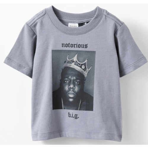 Biggie Short Sleeve Graphic Print Tee