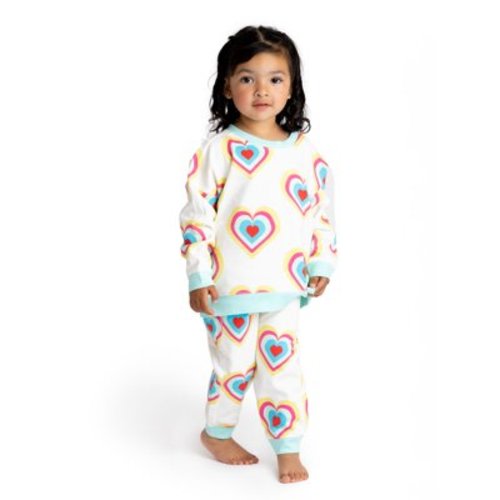 Paris Hilton x Monica + Andy Organic Cotton Baby & Toddler Sporty Sweatsuit Set, Sizes 12 Months-5T