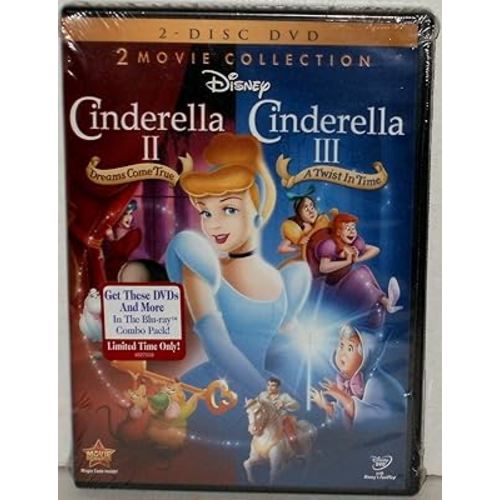 Cinderella II: Dreams Come True / Cinderella III: A Twist In Time (Two-Disc DVD Collection)