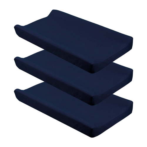 3Pcs Cotton Changing Pad Cover Breathable Cover Cotton Changing Pad Sheets Stretchy Diaper Change Table Sheets 32x16in