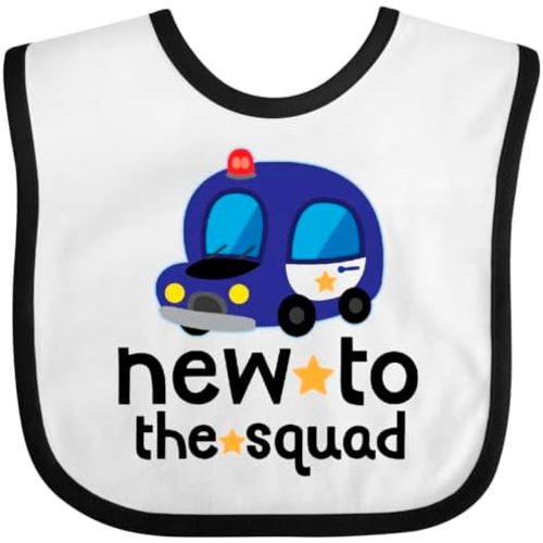 inktastic Police Baby New To the Squad Baby Bib