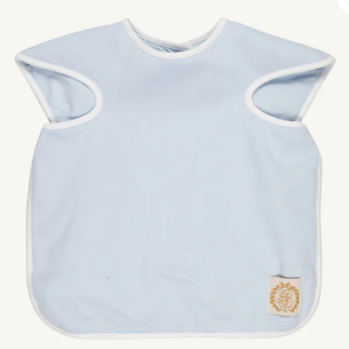 Big Bite Bib - Buckhead Blue with Worth Avenue White
