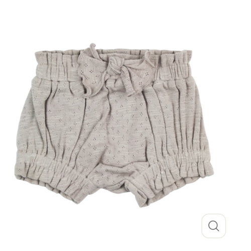 Cloud | Organic Pointelle Ruffle Bloomer – L'ovedbaby