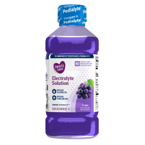 Parent's Choice Electrolyte Solution, Grape, 1 Liter HSA/FSA Eligible