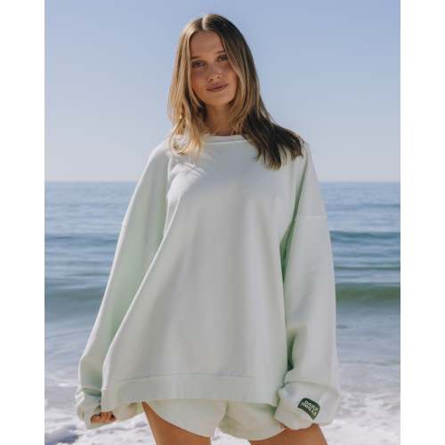 Unisex Oversized Crew - Surf