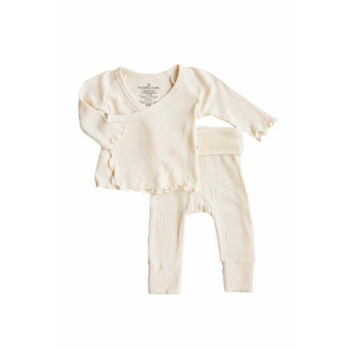 2pc Waffle Crossover Top & Bottom