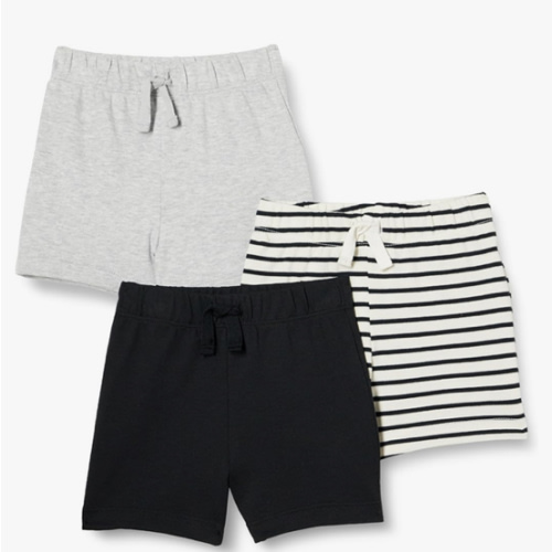 Amazon Essentials Unisex Toddlers and Babies' Cotton Pull-On Shorts