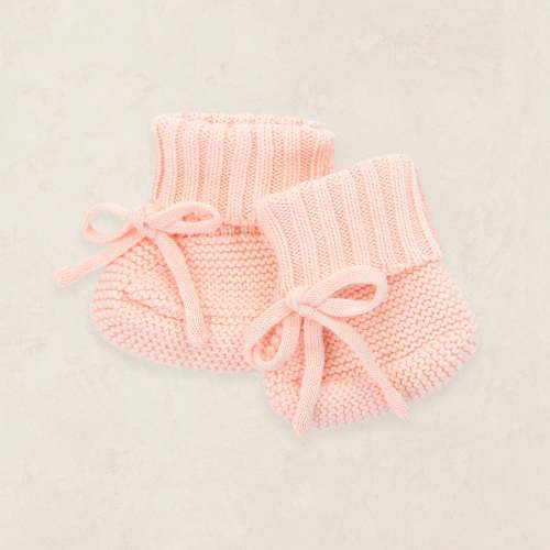 Knit Booties - Ballet